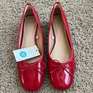 A New Day Women's Red Joy Ballet Shoes size 12